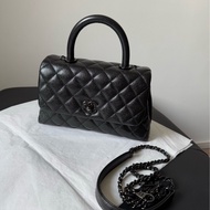 Chanel 香奈儿 coco handle small so black