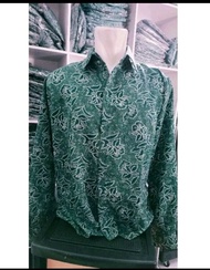 SERAGAM ATASAN BATIK PKK PRIA LENGAN PANJANG LAPIS FURING BAHAN STANDAR PKK NASIONAL