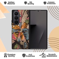 Custom Case Samsung Galaxy Z Fold 7 6 5 4 3 5G Mini mal Abstract Touch ZR0096 Case Cover