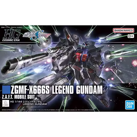Original In Stock BANDAI MOBILE SUIT GUNDAM SEED DESTINY HG 1/144 Legend Gundam Action Figures Model