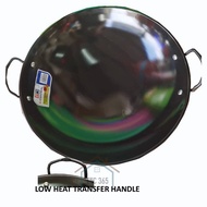 Kuali Hitam Original Ridged Iron Wok Enamel Wok  Kuwali Hitam Masak Hadiah Misteri