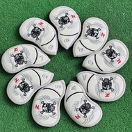 Liuqiu Golf Iron Cover Skull Iron Cover zealgolf Golf Iron Set Cap Cover