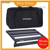 dayone ammoon DB-3 Portable Guitar Effect Pedal Board Pedalboard Aluminum Alloy with Carrying Bag Pe