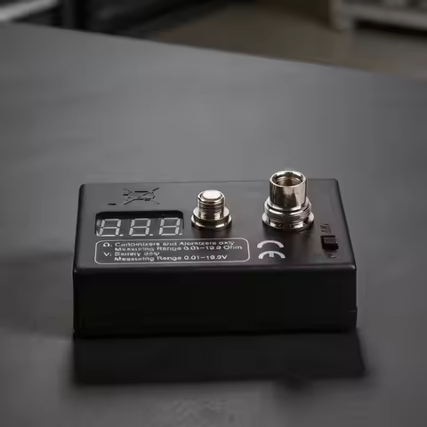 Easy to operate digital resistance tester with LED display for precise coil ablation measurement and