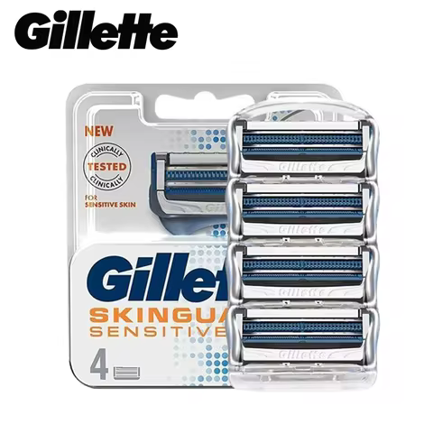 Gillette SkinGuard Razor Blades , Men's Razor Blades, 4/8 Blade Refills,For SkinGuard、Fusion 5 、ProG