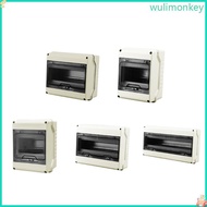 WU 3 5 8 12 18Ways Waterproof Power Distribution Protections Box Outdoor Circuit Breaker Distributio
