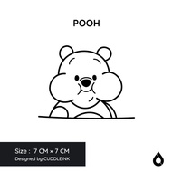 Pooh Cuddleink Matte Ink Tattoo Temporary Tattoo