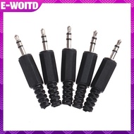 E-WOITD 3.5mm 3 Pole Audio Ja Plug Headphone Male Connector Mono Stereo Diy Solder E-WOITD