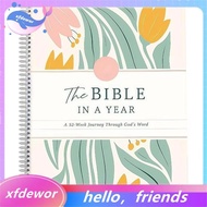 The Bible in A Year: A 52-Week Study Through Gods Word  Study Guide 52-Week Womens Bible Study Plan