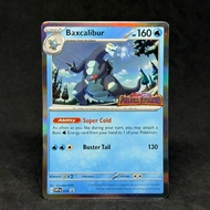 Pokemon TCG Baxcalibur Pre-Release Stamped Holo SVP019 2023 Scarlet & Violet Promos Trading