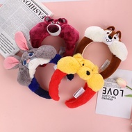 Cartoon Doll Headband Disneyland Headband Chubby Bunny Headband Pooh Bunny Plush Hairpin Super Cute 