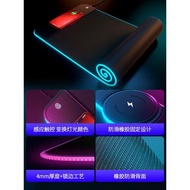 ALIENWARE外星人無線充電鼠標墊RGB發光鍵盤桌墊電腦墊超大桌墊
