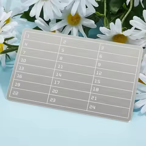 Metal Crypto Seed Phrase Storage Plates