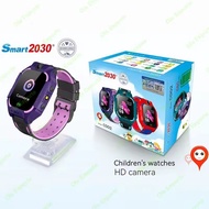 2025 New 2G Kids Smart Watch Sim Card Call HD Camera GPS Location SOS IP68 Waterproof LED Flashlight