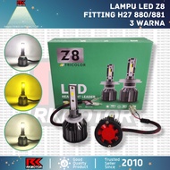 H27 LED PNP FOGLAMP CHEVROLET - 880 881 LED THREE COLOR WARRANTY - LED FOGLAMP H27