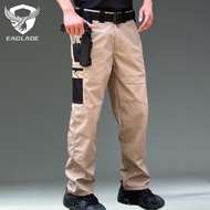 EAGLADE Tactical Cargo Pants for Men in Khaki S-3XL JT-PJK55 A01