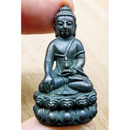 龍婆坤 九寶銅藥師佛 2537 伦他威坤（双倍），避险、人缘、财运、幸福和胜利。
Wat banrai
製作199枚 編號146
配好smk驗證卡