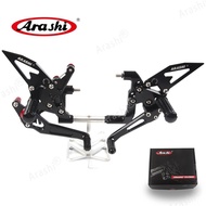 Arashi V2.0 Adjustable Rearset Footrest Motorcycle Foot Pegs For DUCATI 899 Panigale 2014-2015 1299 