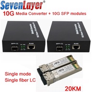 10G switch SFP+ to SFP+ 10g Media Converter Switch Ethernet Switch Gigabit 10gb Switch Fiber Optic Long Distance