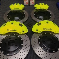 Braz 19Z Large Six-Piston Calipers Suitable for 63cm Wheels Modified Mercedes-Benz BMW Audi Volkswag