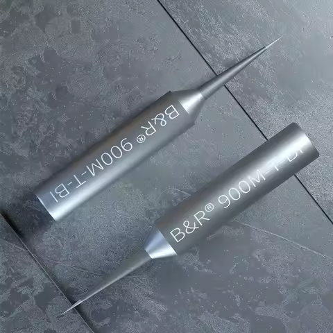 Precision Soldering Iron Tips 0.1mm Ultra Thin 900M-T-BI/BS Fly Line Welding Tip Solder Iron Sting H