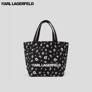 KARL LAGERFELD - K/IKONIK REVERSIBLE CANVAS SHOPPER 235W3992 กระเป๋าถือ