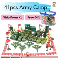 41 Pcs Only Military Weapon And Vehicle Army Tanks Aforce Black Hawk Boat Seltor Army Bomb Mainan As