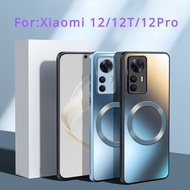 Wireless Charging Acrylic Hard case for Xiaomi 12T Mi12 pro Case Mi11 Ultra Mi10 Phone Cover