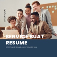 Servis Buat Resume | Professional Resume Services | Edit Resume(BM/BI)