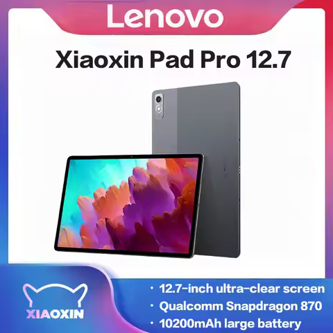 Lenovo Xiaoxin Pad Pro 12.7: 2.9K Eye-Care, High-Refresh Screen, 10200mAh All-Round Tablet for Fun, 
