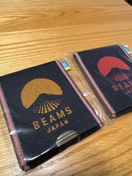 全新Beams Japan 牛仔布cardholder