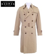 Burberry London FRG87-195-51 米色格紋襯裡風衣，42碼（二手）