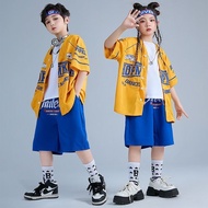 Children Street Dance Trendy Clothing Boys hiphop Hip Hop Performance Clothing Suit Children Clothin