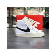 [ShoesGang] Blazer 77 High Top In White Black Logo - Full Box With Full Accessories Size 36 -44 For Men And Women
