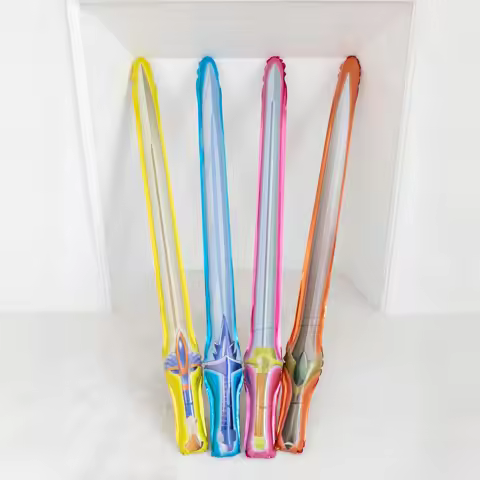 4/8/20Pcs 32inch Inflatable Swords Inflatable Pirates Sword Pirate Party Favors for Theme Party Birt