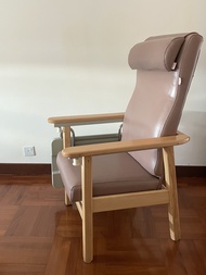[薄扶林自取] V-Kare 木腳高背椅 連餐枱 長者老人護理 防水防火 大班椅 安全椅 輔助椅Elderly Armchair Chair Care