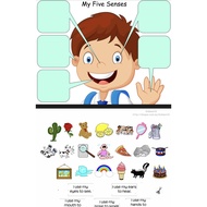 PRESCHOOL LAMINATED ACTIVITY SHEETS | 4 TO 6 YEARS OLD BUSY BOOK