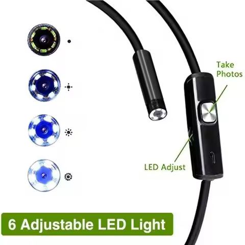 3 in 1 408P/720P/1080P Inspection Camera LED Light IP67 Waterproof Borescope Universal HD Inspection