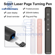 <APUN>2.4GHz Wireless Laser Presentation Pointer Flip Pen PPT Slide USB Charging Powerpoint Presente