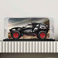 [Transparent Display Box] Acrylic Display Box Suitable for Lego 42160 Audi Tensile Racing Car Figure