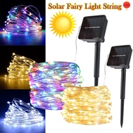 🔥Ready Stock🔥2024 Viral 33M 300 LED Lampu Raya Solar Panjang Outdoor Waterproof Fairy String Light L