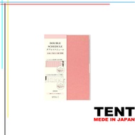 Midori Double Schedule Planner 2026 B6 Monthly Money - Pink & Teal