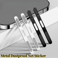 Google Pixel6 Pixel4 PixelXL 2Pcs 9D Metal Phone Horn Dustproof Net Sticker For Google Pixel 6 Pro 4