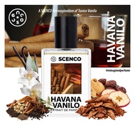SCENCO HAVANA VANILO Extrait De Parfum 30ml | Perfume Lelaki | Minyak Wangi Bau Tuvico Vanilla |  Pe