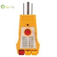 Outlet Tester for Grounding Products, Outlet Tester with GFCI, Electrical Receptacle Tester, Plug Te