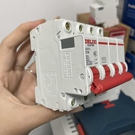3-Phase Automatic Overload Protection Circuit Breaker DZ47s C4P 10A/16A/20A/32A/40A/63A Brand DELIXI