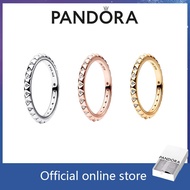 100% PANDORA genuine S925 sterling silver ring pairing Pandora ME Pyramids Ring