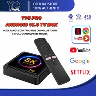 YQ Smart TV T95PRO 8K+Live Channel Latest Version 15.0 Voice Remote Control Bluetooth 5.0
