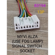 83194 MYVI ALZA (USE FOG LAMP) SIGNAL SWITCH SOCKET.
