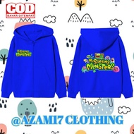 My Singing Monsters Game My Singing Monsters Children's Zipper Hoodie Jacket Boys Girls Clothes